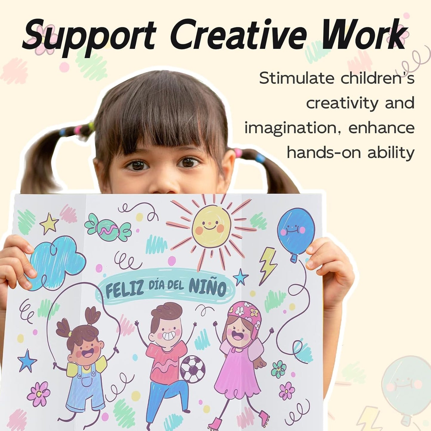 LAVFOX White Trifold Poster Board, Tabletop Presentation Board for Science Fair, School Projects, and Business Exhibitions Fair, Classroom Projects, and Desktop Presentations
